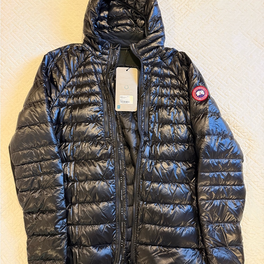 Canada Goose Hybridge Lite Hoodie Black